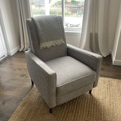 Gray Recliner 