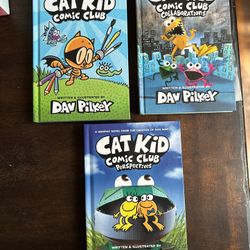 Cat kid graphic Novels 