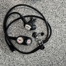 Scuba Regulator And Gauge