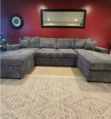 U Shaped Sectional Sofa New ✅$399 No Tax