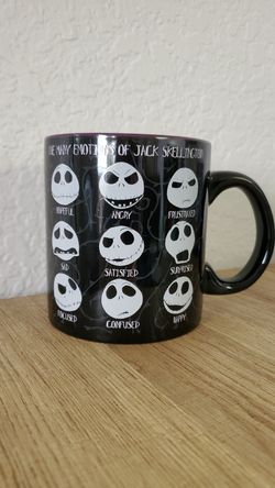 Nightmare Before Christmas Mug Many Emotions Jack