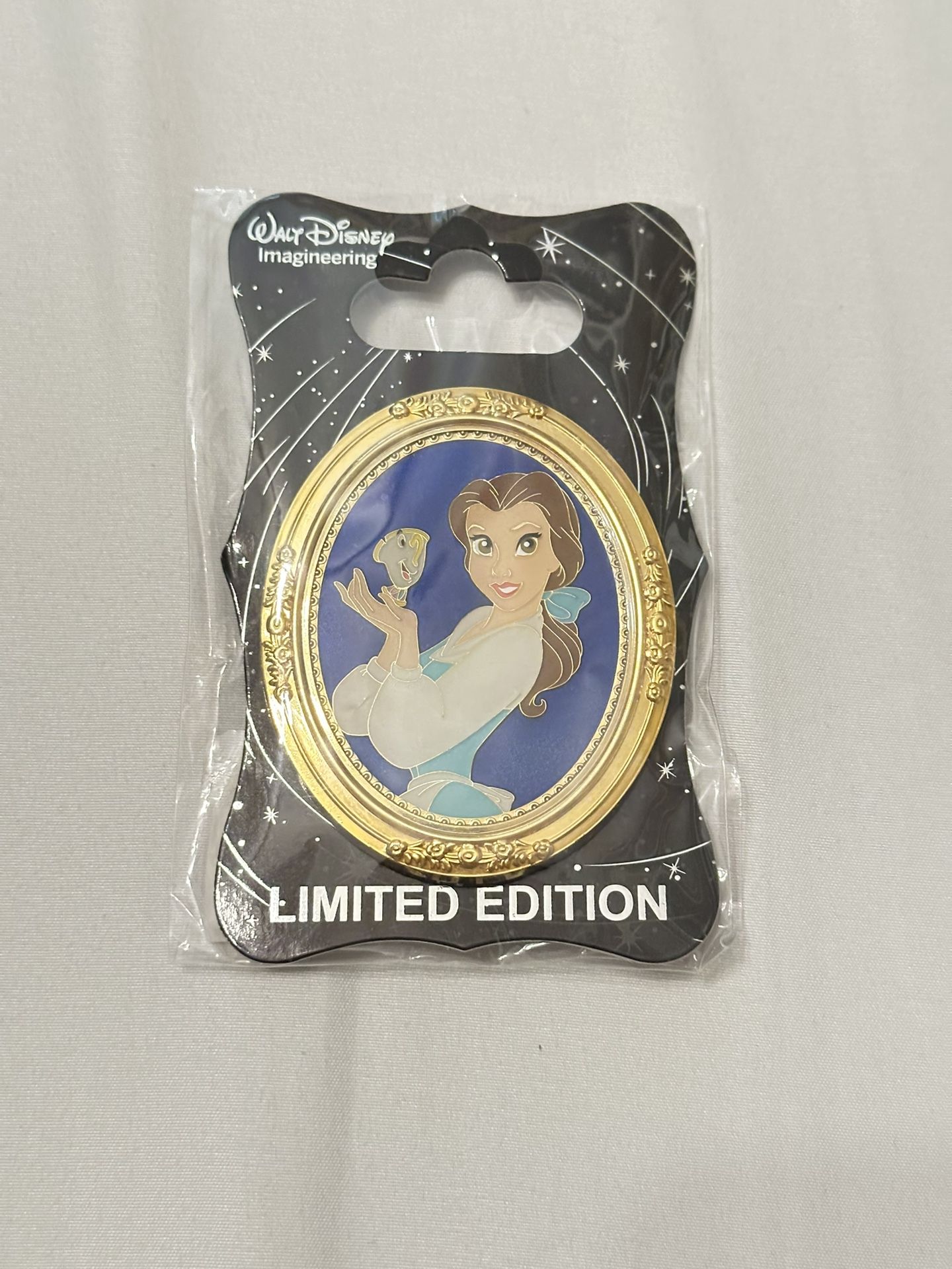 WDI Disney Princess Gold Frame Belle LE 250 Pin