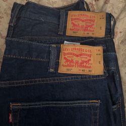 Levi’s 501 Size 38 & 40 Dark Blue 