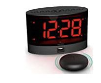 Wireless  Shaker Loud Alarm Clock