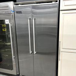 Viking Professional Side X Side Built In 42” Refrigerator