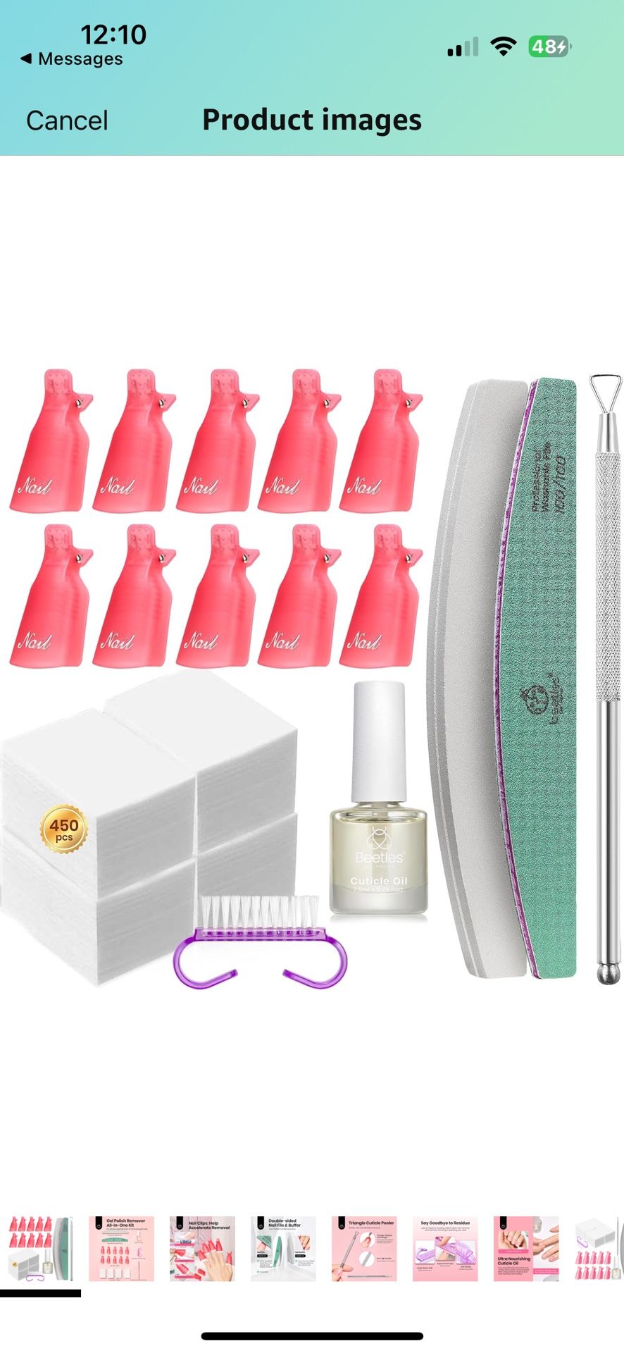 Beetles Gel Polish Remover Kit