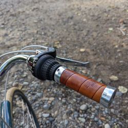 Brooks Slender Leather Grips - 130mm/100mm - Honey for Sale in