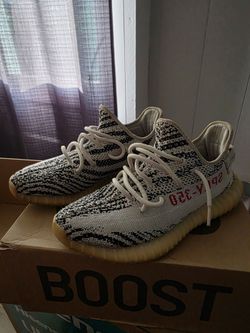 Yeezy 350 V2 Boost Zebra Sz 9