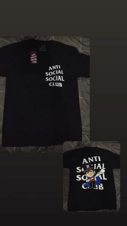 Anti social club shirt size:M