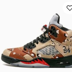 Air Jordan 5 Retro x Supreme 'Desert Camo' 