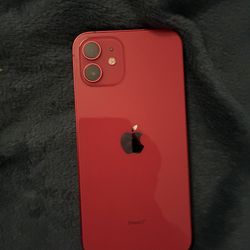 I phone 12 red 64bg