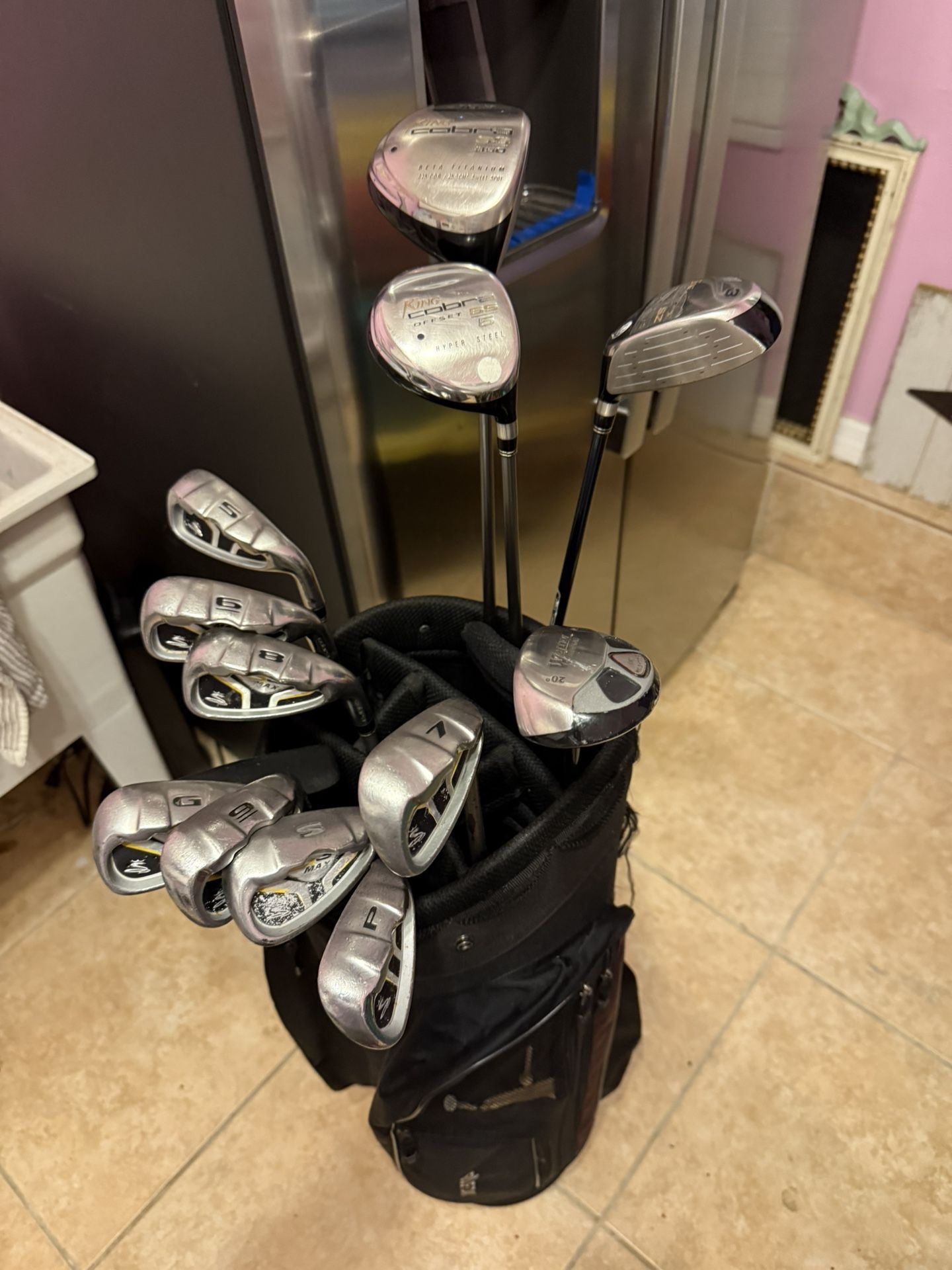Mens Cobra S3 Max Golf Club Set. Complete Set Right Handed 