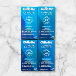 Gillette Clinical Clear Gel Deodorant for Men Cool Wave 1.6oz