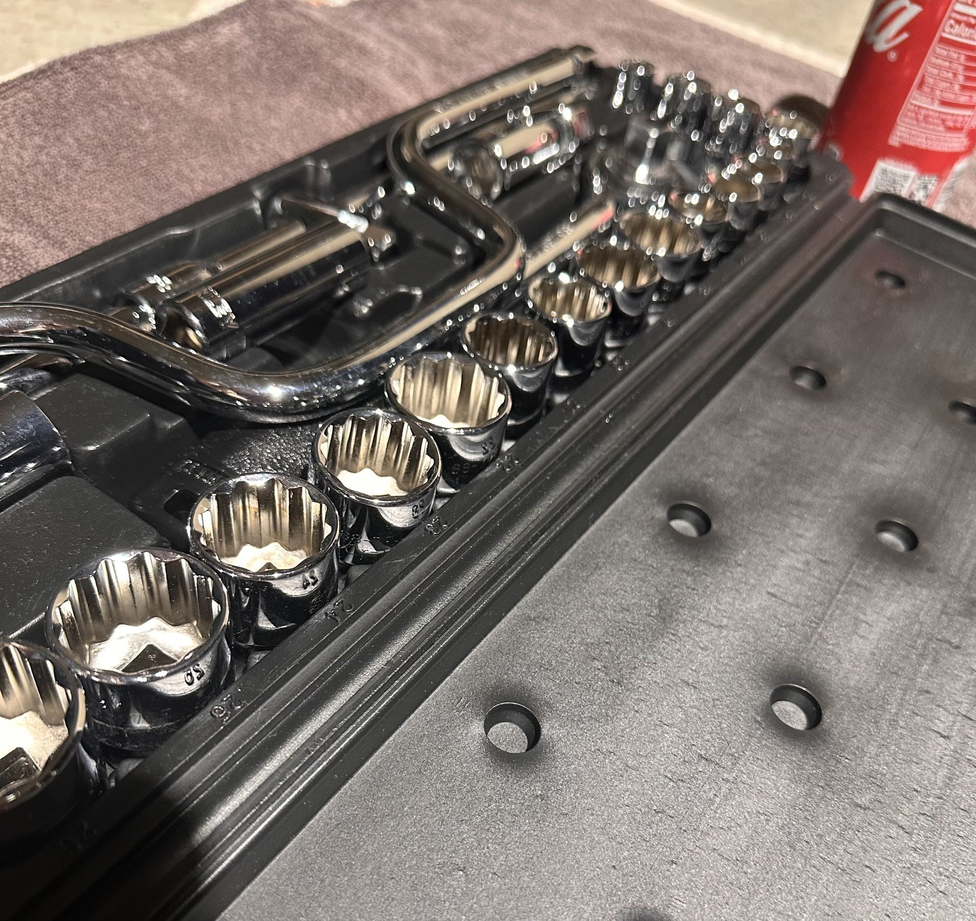 Stanley Socket Wrench Set - Complete in Case