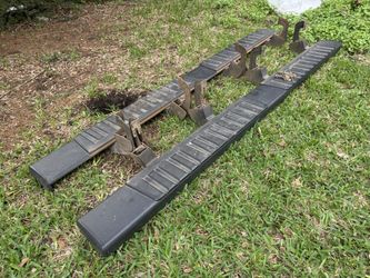 2007-2018 Chevy GMC Silverado Sierra CrewCab Black Steps