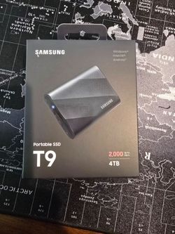 Samsung T9 Portable SSD 4TB - Sealed Brand New - 2,000 MB/s