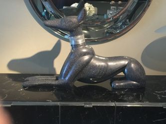 Egypt's Anubus dog sculpture