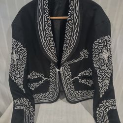 Authentic Men's Mexican Mariachi Embroidered Jacket