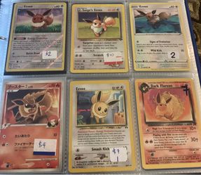 Eevee & Flareon Pokémon Near Mint