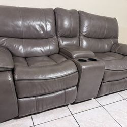 Leather Recliner 