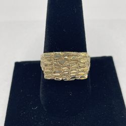 Gold Nugget Ring