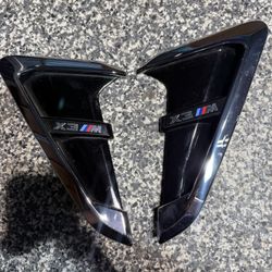 2019 - 2021 Bmw X3m Fender Air Duct Trims 