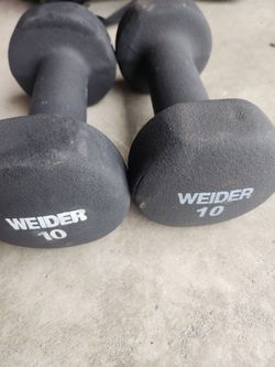 10 Pound Dumbell Set