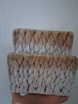 Rattan Letters Stand