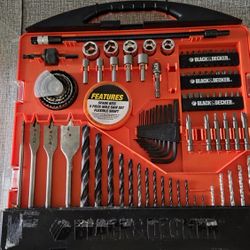 Black And Decker Tool Set With Carry Case