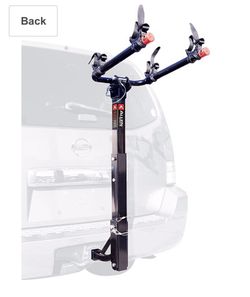 Allen Sports Deluxe 2-Bike Hitch Mount Rack with 1"-2" Inch Receiver