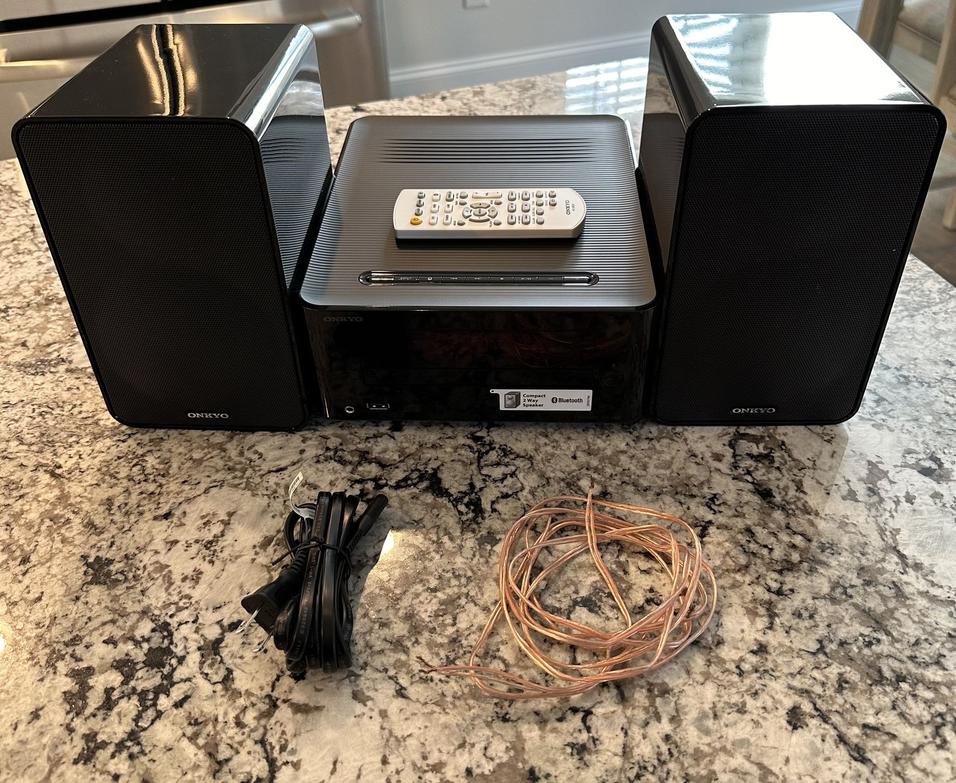 ONKYO CS-265(B) Hi-Fi Mini Stereo System D-T25 Speakers 