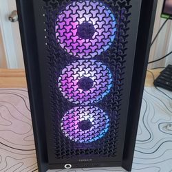 GIGABYTE X870 Eagle WIFI7,AMD Ryzen™ 9 9900X 12-Core,Crucial 32GB DDR,500GB NVMe,2TB SSD,Corsair Titan 360,CORSAIR 4000D Frame case,iCUE Link RX120 RG