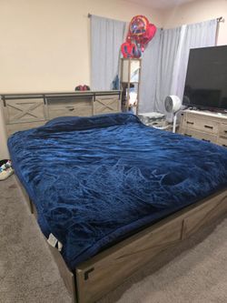 Cal king bed frame