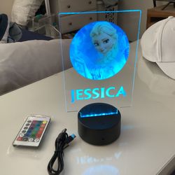 Disney’s Elsa Frozen night light desk lamp brand new