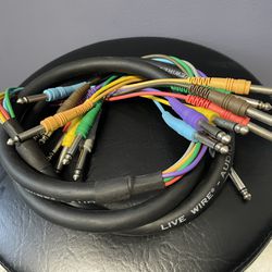 Livewire Essential 8-Channel Snake 1/4" to 1/4" 6 ft. Black $35