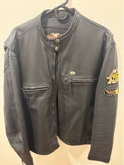 Leather Harley Davidson jacket
