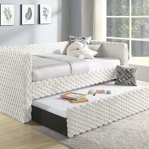 Brand New White Or Gray Linen Twin Twin Daybed