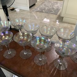 Estate Vintage Dessert Cocktail Wine Glasses 11