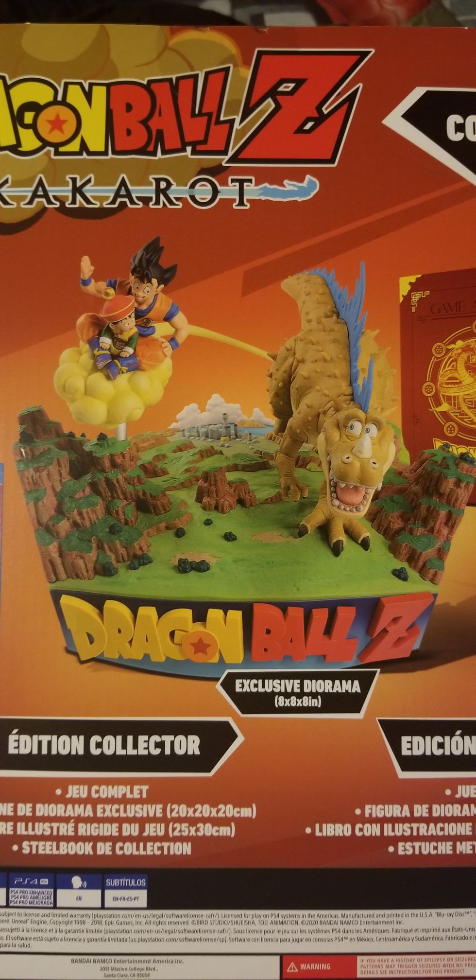 DragonBall Z Kakarot Collector's Edition DIORAMA STATUE ONLY
