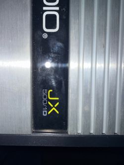 JL audio amp and sub