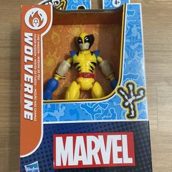 Wolverine Bend And Flex Marvel Hasbro Missions 2022 Figure New