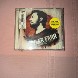 Tyler Farr Redneck Crazy cd case is cracked on back but hasn’t been opened 
