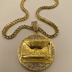 Last Supper Bussdown Gold Chain