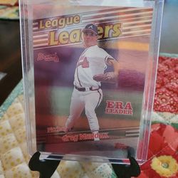 Greg Maddux Atlanta Braves Baseball Cards 
