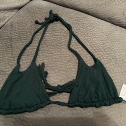 San Lorenzo Bikini Top - Green - Size M - PICKUP IN AIEA - I DON’T DELIVER