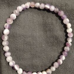 Amethyst Stretch Bracelet 