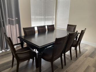8 Chair Dining Room Table