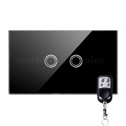 Smart Wall Light Touch Switch Supports up to 2 light gangs