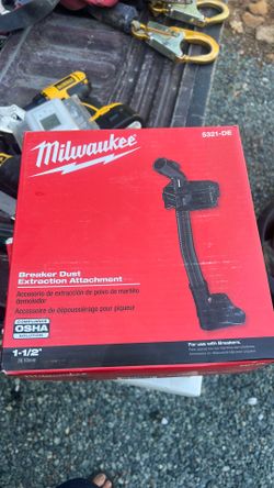 Milwaukee breaker dust extraction attachment