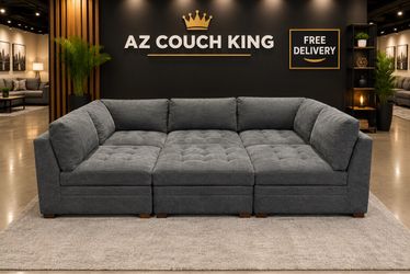 Thomasville Tisdale 6pc Modular Sectional Couch-FREE DELIVERY 🚚